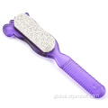 Plastic Hanld Foot File Fashion High Quality Plastic handle foot file pedicure foot scraper Manufactory